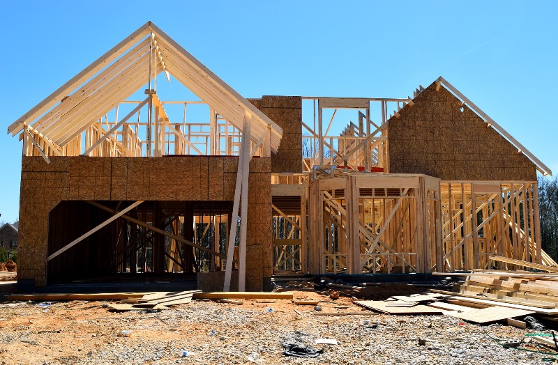 Custom  Built homes by Quadrado Construction.  Complete residential framing services.